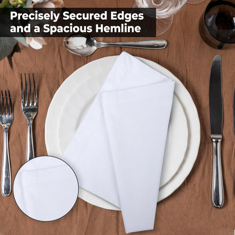 Urban Villa Christmas and fall tablescape with clean, reusable napkins