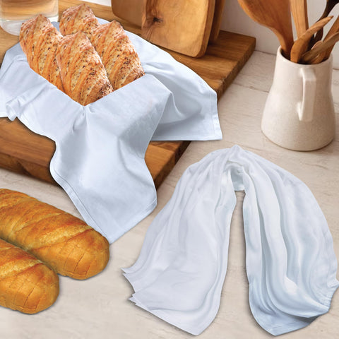 Urban Villa 100% cotton dishcloths ideal for drying dishes.