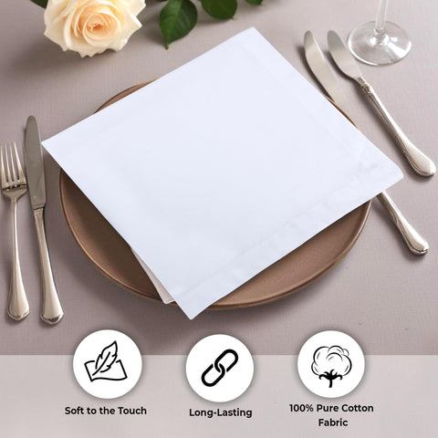 Urban Villa machine-washable napkins for easy care and reusability