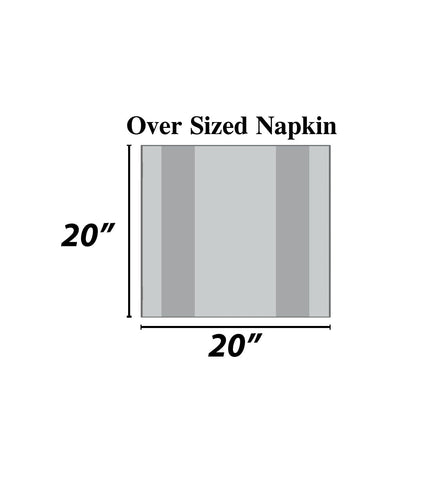 Napkins used in hotel or restaurant events for elegant table presentation.