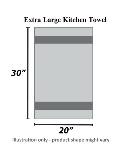Urban Villa eco friendly reusable towels reduce waste in the kitchen.