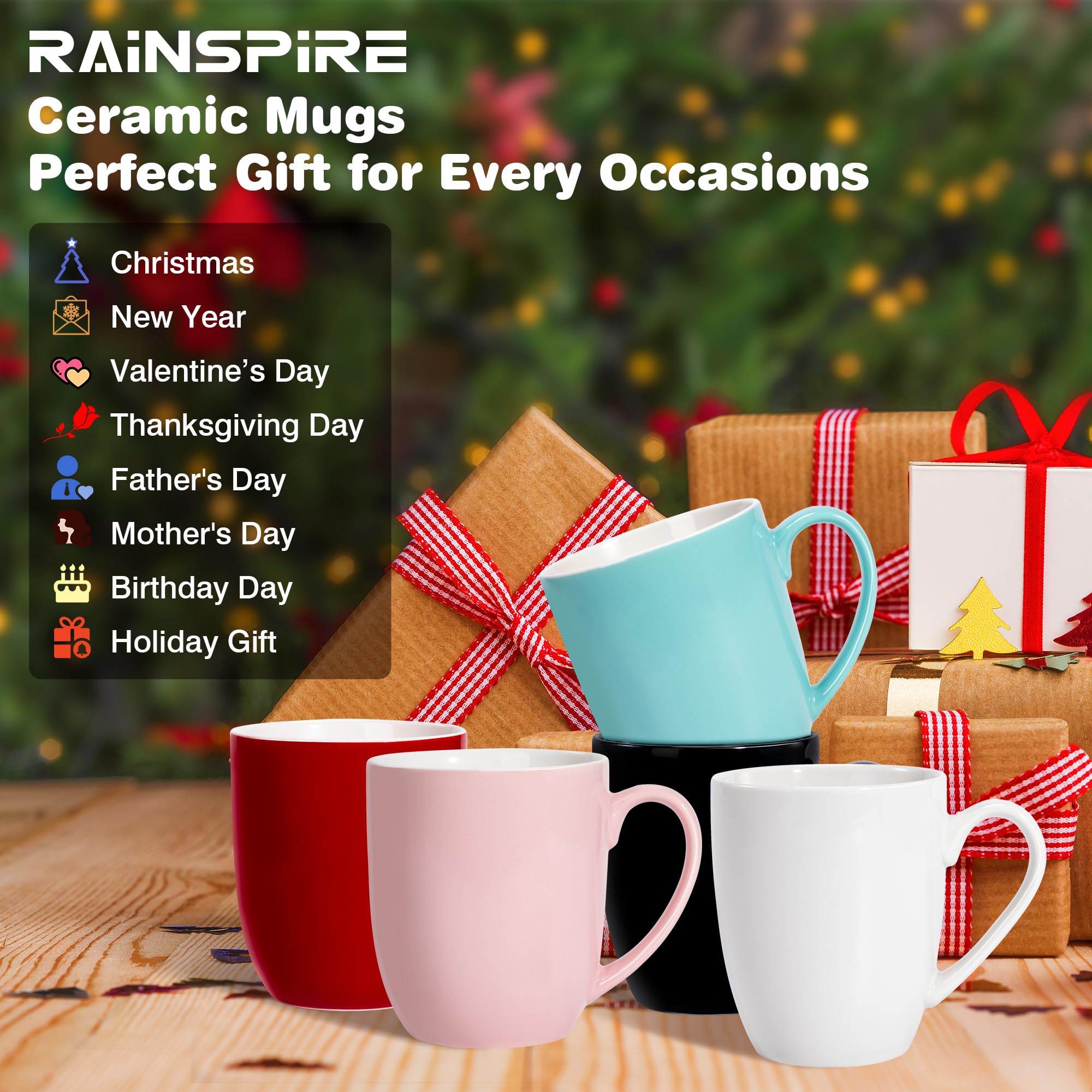 Urbanstrive mug with a comfortable handle ideal for gifting at housewarmings.