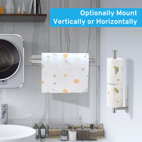 urezorgear mega-roll compatible holder holds 11.8 inches with 1.06 inch rod