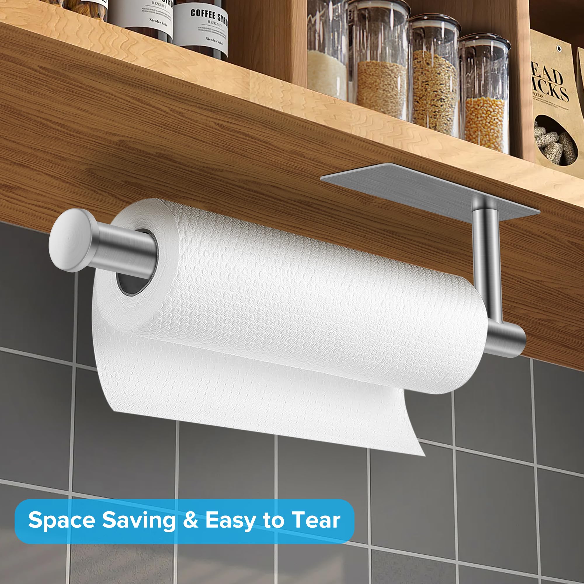 urezorgear wall mount with self-adhesive mounting on smooth surface