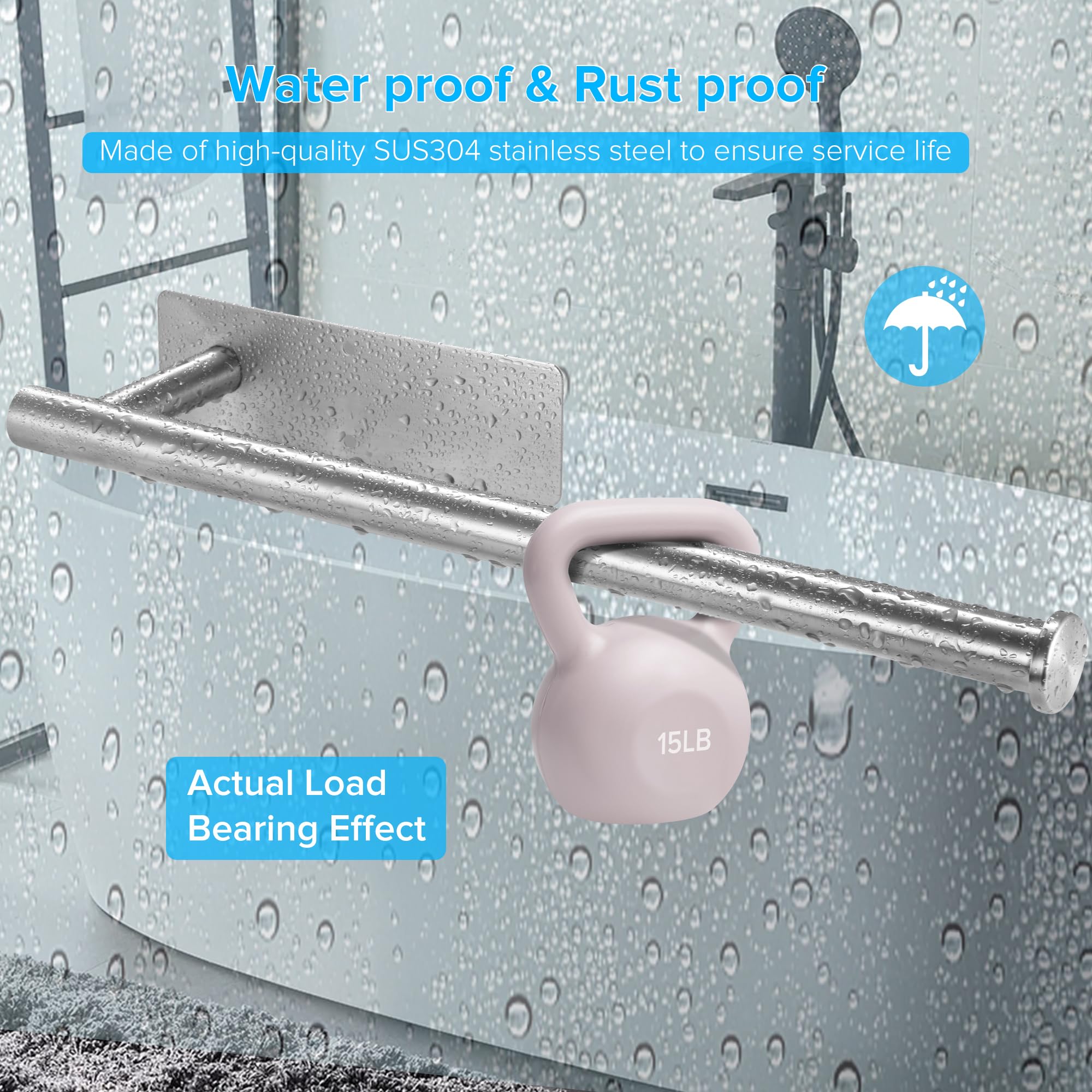 urezorgear SUS304 stainless steel construction resists rust