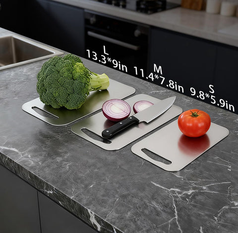 URMONA medium cutting board dimensions for versatile mid-size prep tasks.