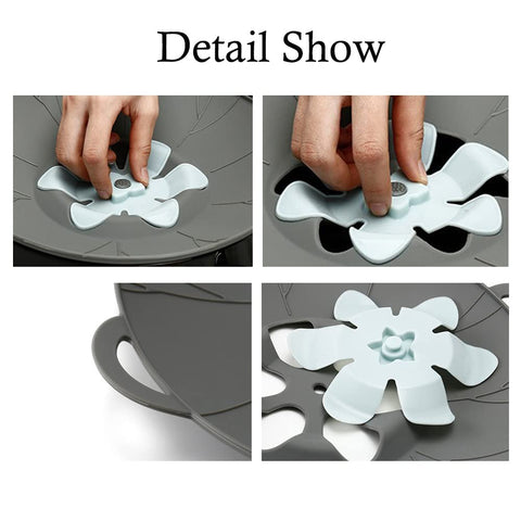 URMONA silicone lids set dishwasher safe for easy cleaning after use