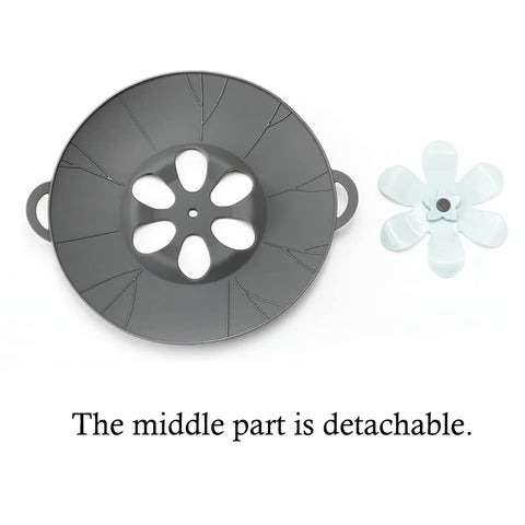 URMONA silicone lids set pot lid demonstrates universal fit for pots and pans