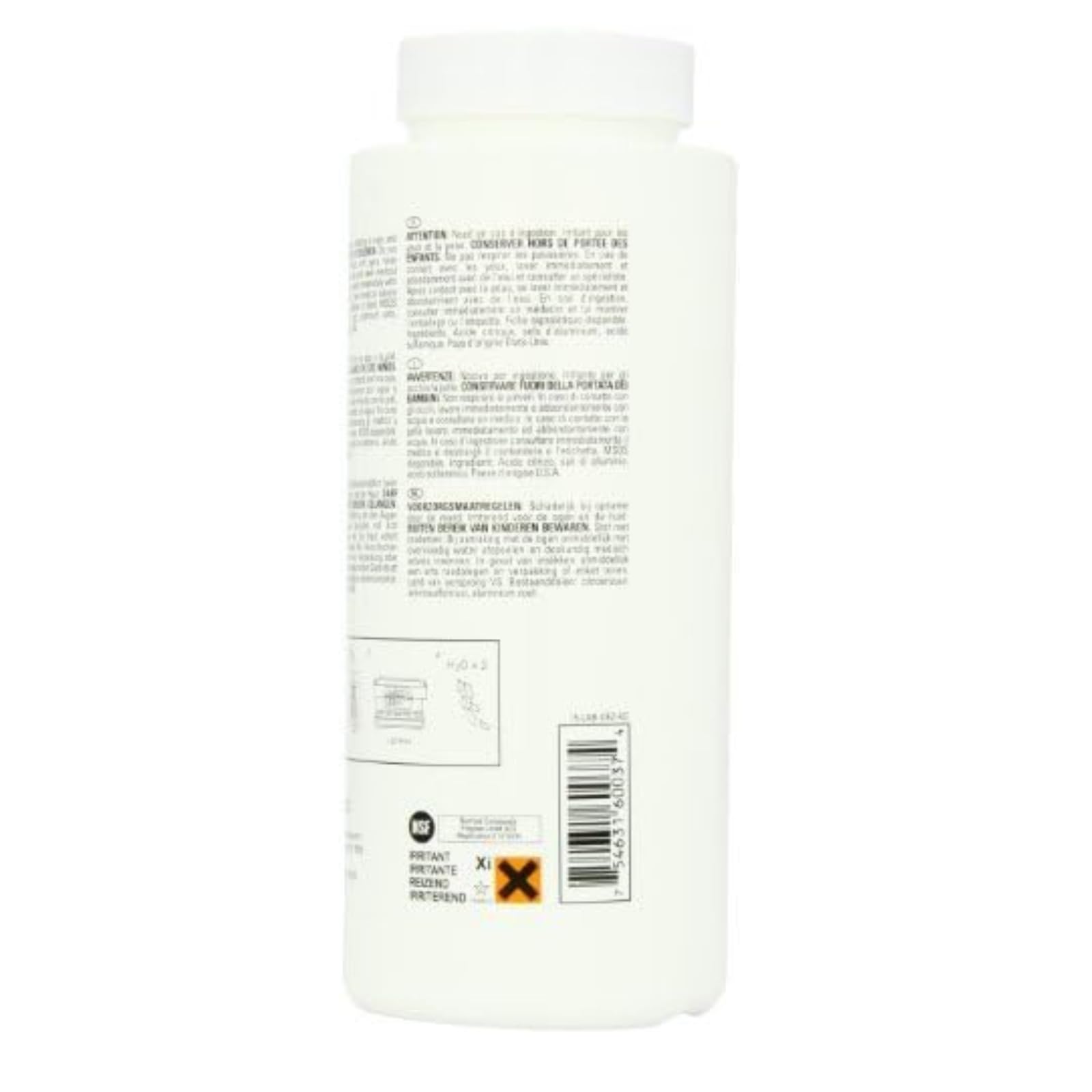 Urnex Dezcal descaler used on coffee makers to prevent scale and improve heating.