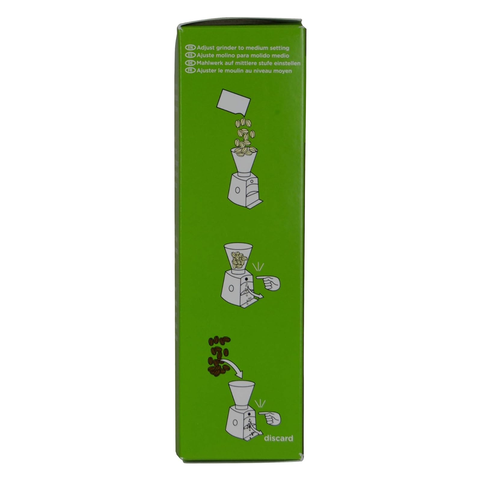 Urnex Grindz packaging box highlighting convenient 3-pack for home use.