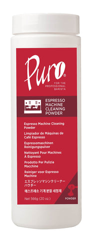 Urnex Puro Caff espresso cleaning powder for backflush to remove residue