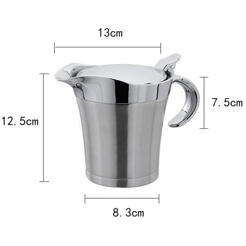 URONN gravy boat with hinged lid for heat retention