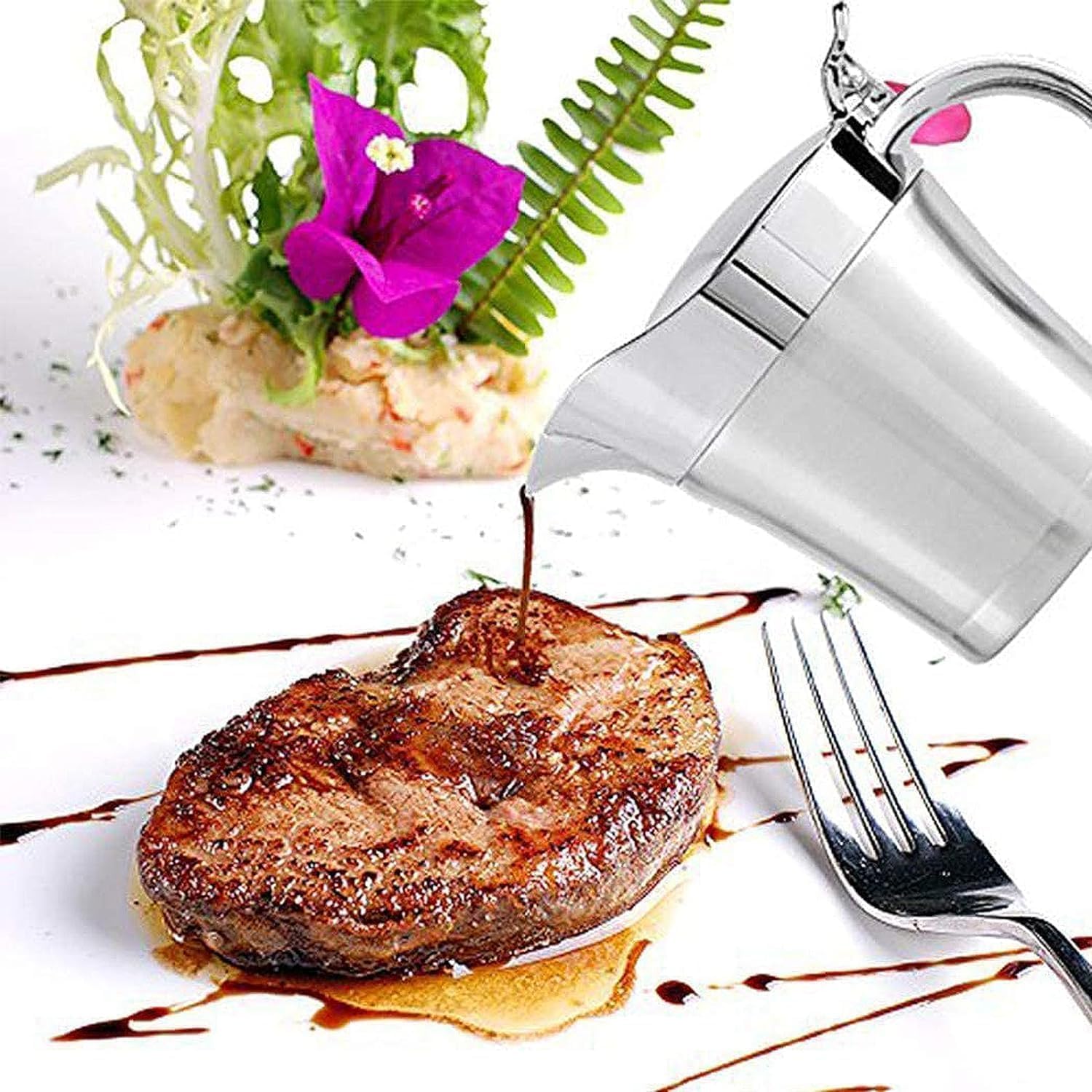 URONN stylish kitchen essential gravy boat for family meals