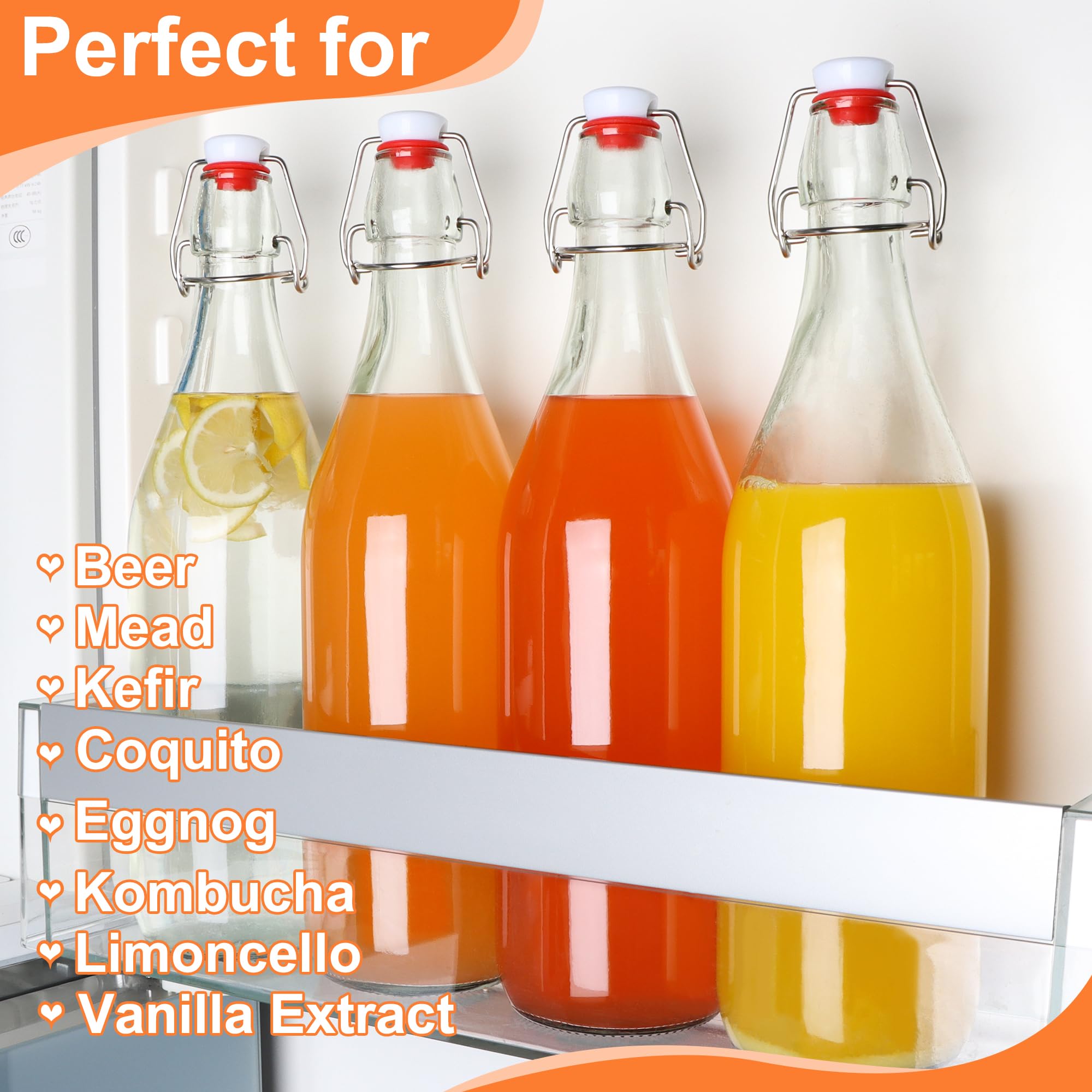UrSpeedtekLive multi-use bottle ideal for kombucha, vanilla extract, and more