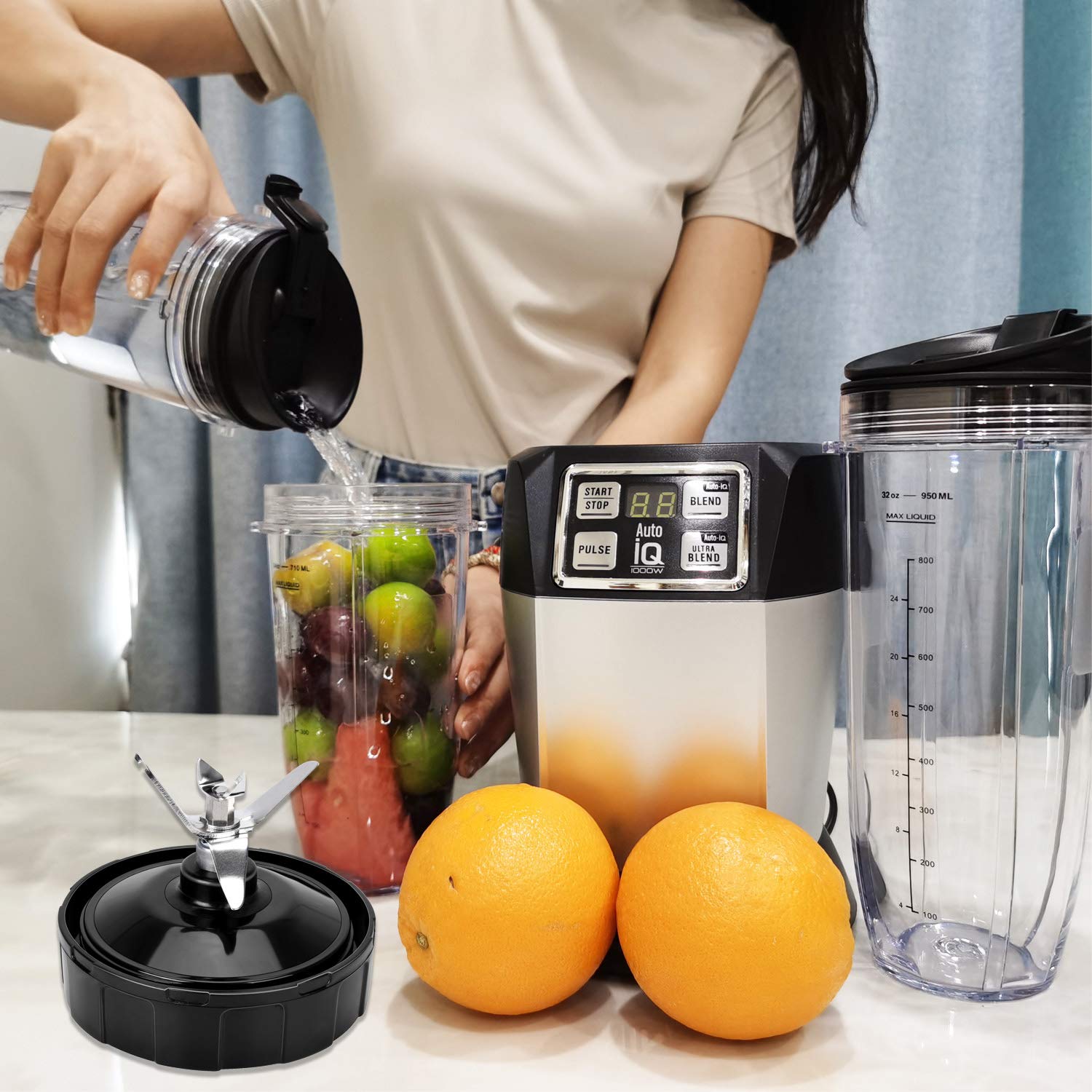 URSUMER 7-fin blade dishwasher-safe icon confirms BPA-free convenience