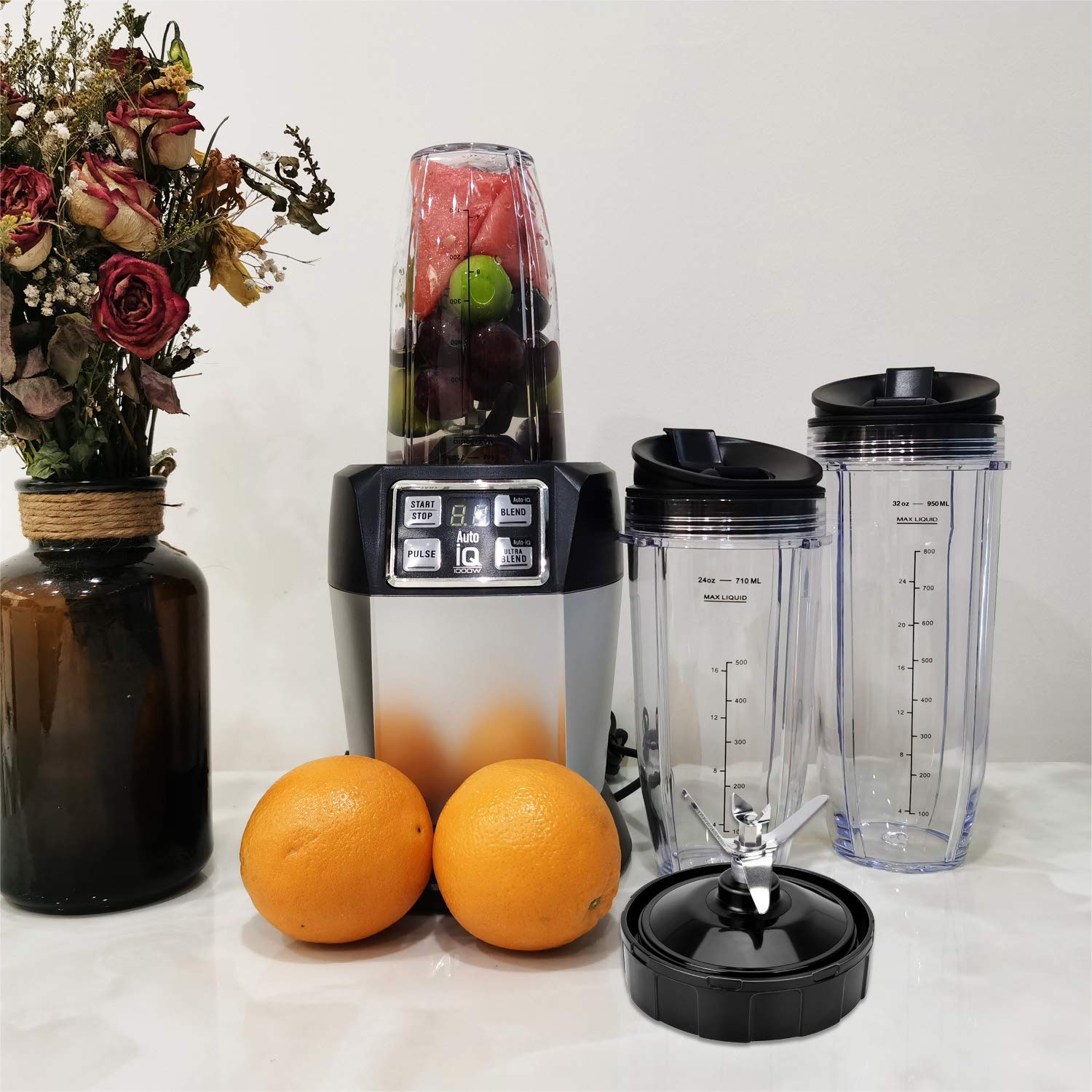 URSUMER 7-fin blade fits Ninja cups showing versatile compatibility