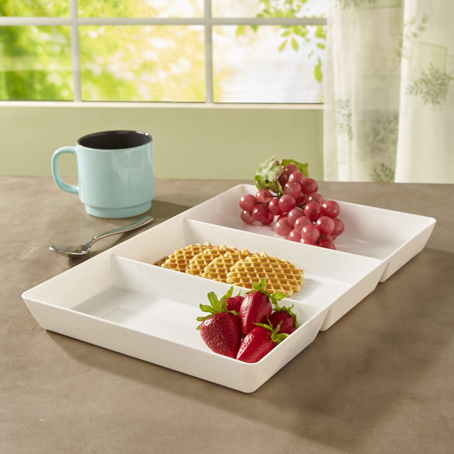 Elegant yet practical, these trays suit casual and formal table settings.