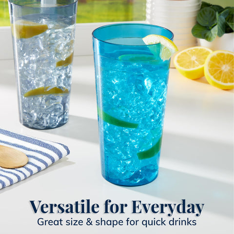 US Acrylic tumblers are top-rack dishwasher safe for quick cleanup.