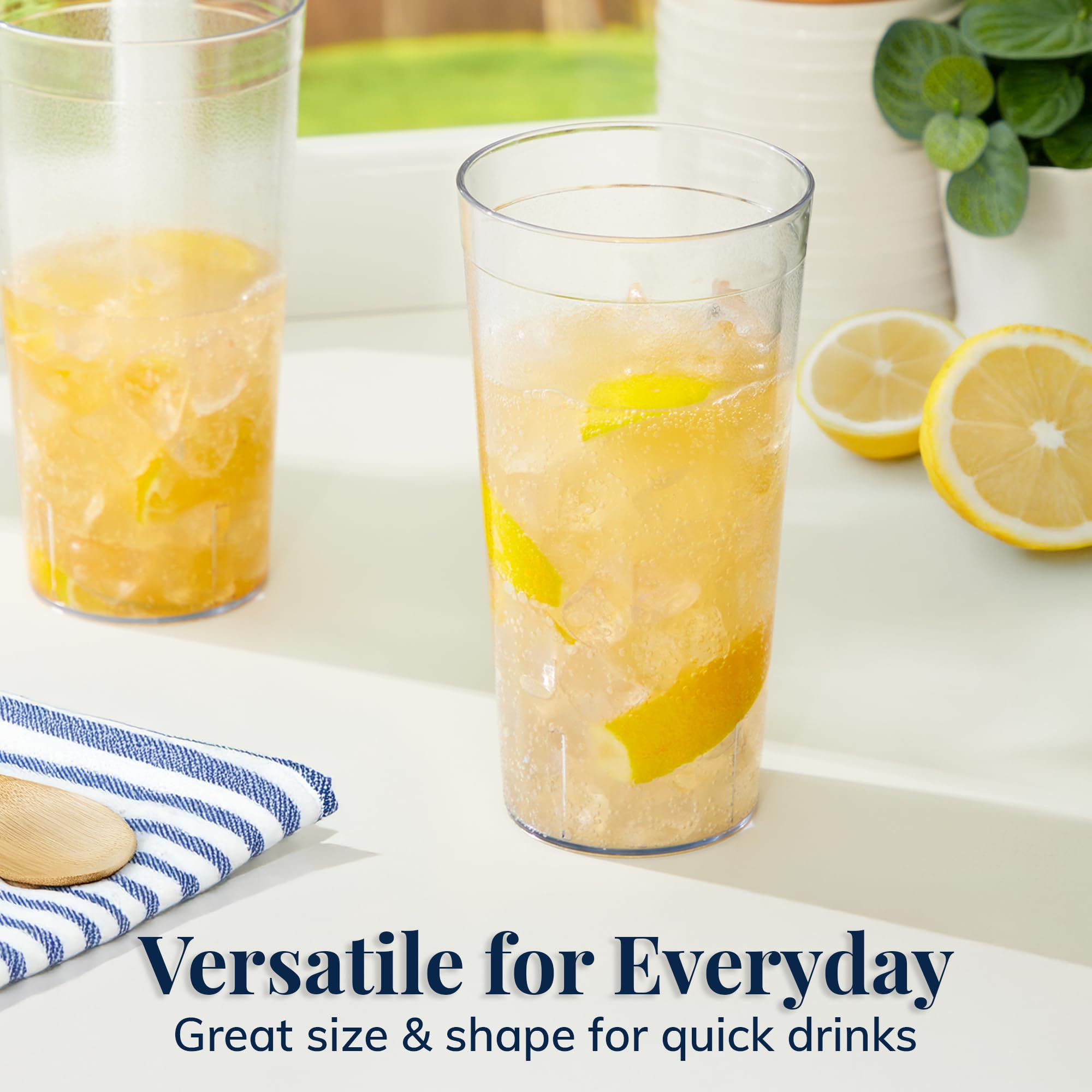 US Acrylic made-in-USA 32-ounce tumblers for everyday use.