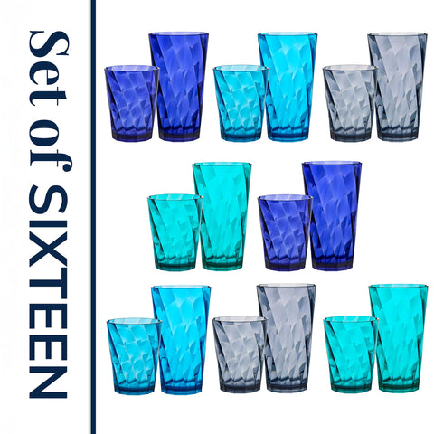 US Acrylic Optix top-rack safe cups simplify cleanups after meals