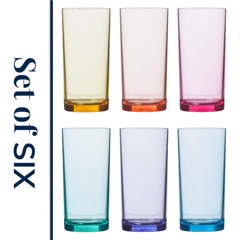 US Acrylic BPA-free and top-rack dishwasher safe for busy homes.
