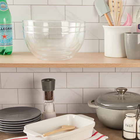 Dishwasher-safe top-rack design simplifies cleanup after meals
