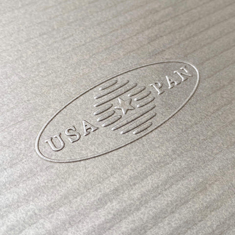 USA Pan 1145LF Loaf Pan heavy-gauge-steel builds durable, warp-resistant performance.
