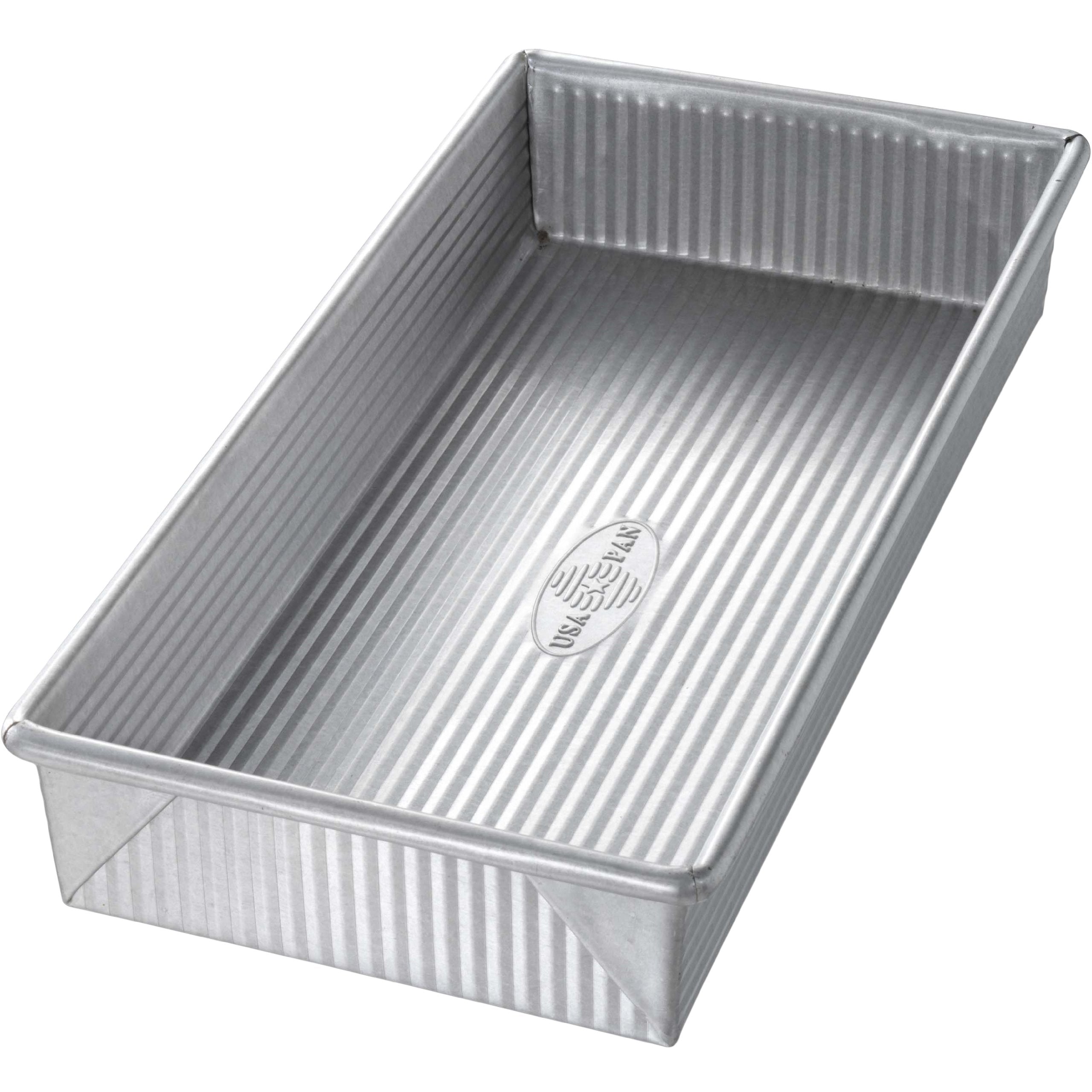 USA Pan biscotti pan, 12x5.5x2 inch, even heat for crispy biscotti.