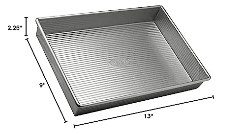 USA Pan ideal for brownies bars sheet cakes with reliable releases