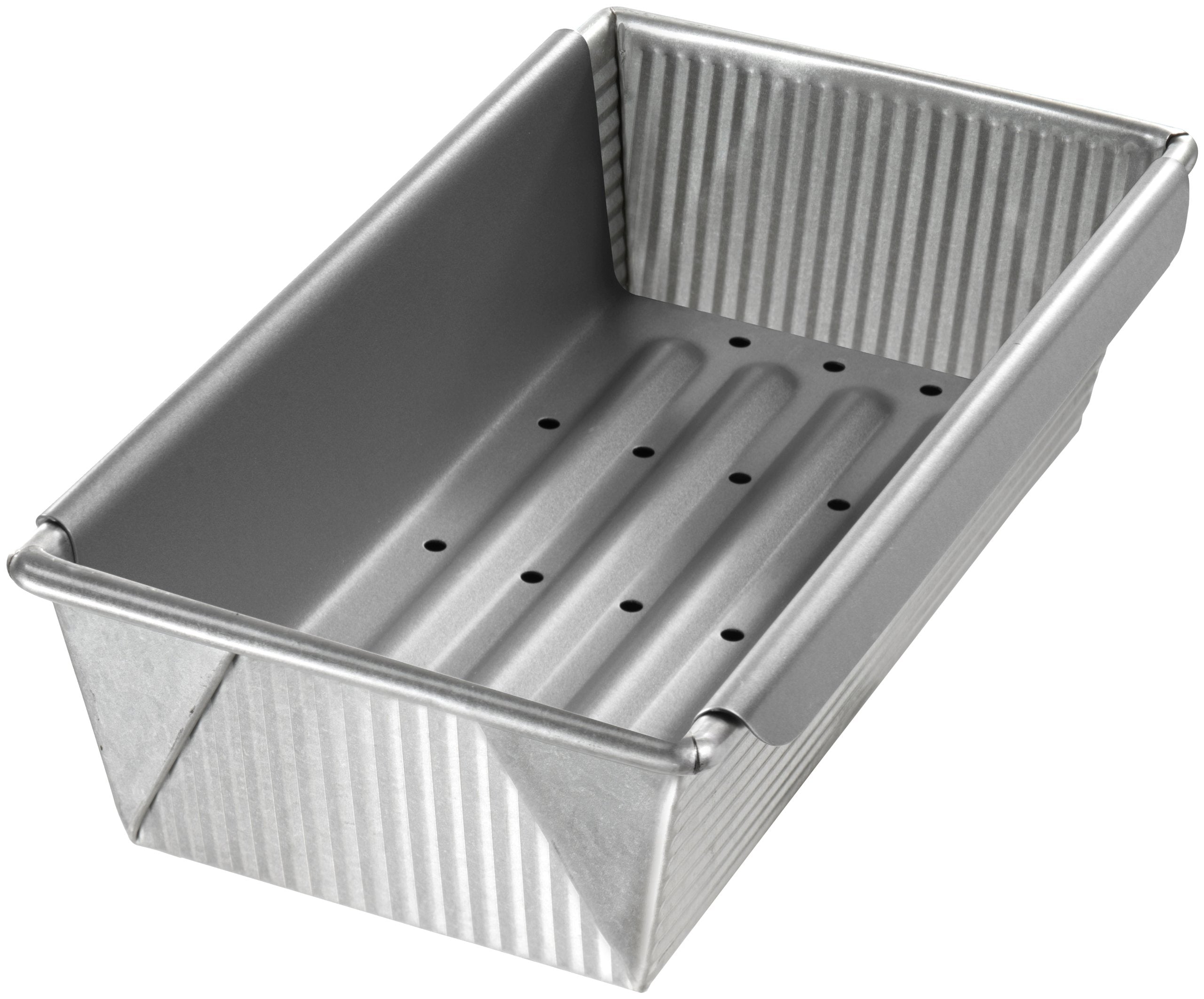 USA Pan meatloaf pan with insert for easy release and portioning