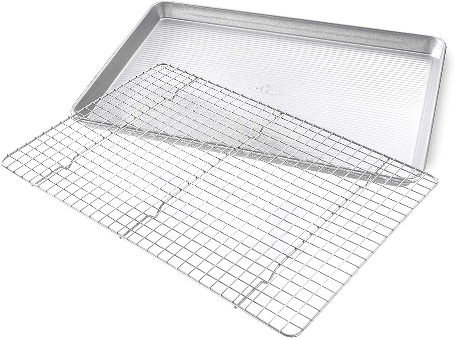 USA Pan nonstick coating on the surface enabling easy release of pastries