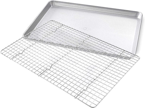 USA Pan nonstick coating on the surface enabling easy release of pastries