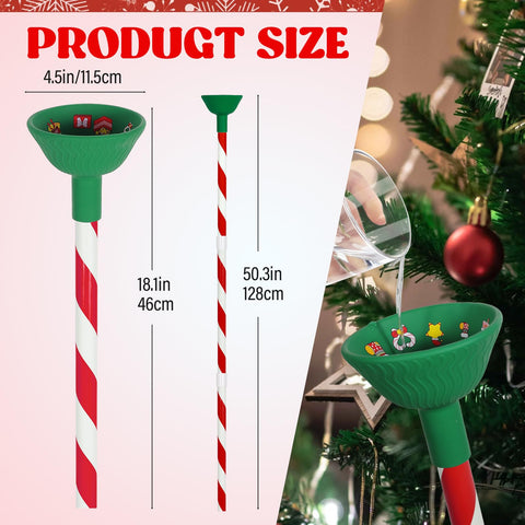 Usakiibebe 48 inch hose reaches the tree stand for effortless watering