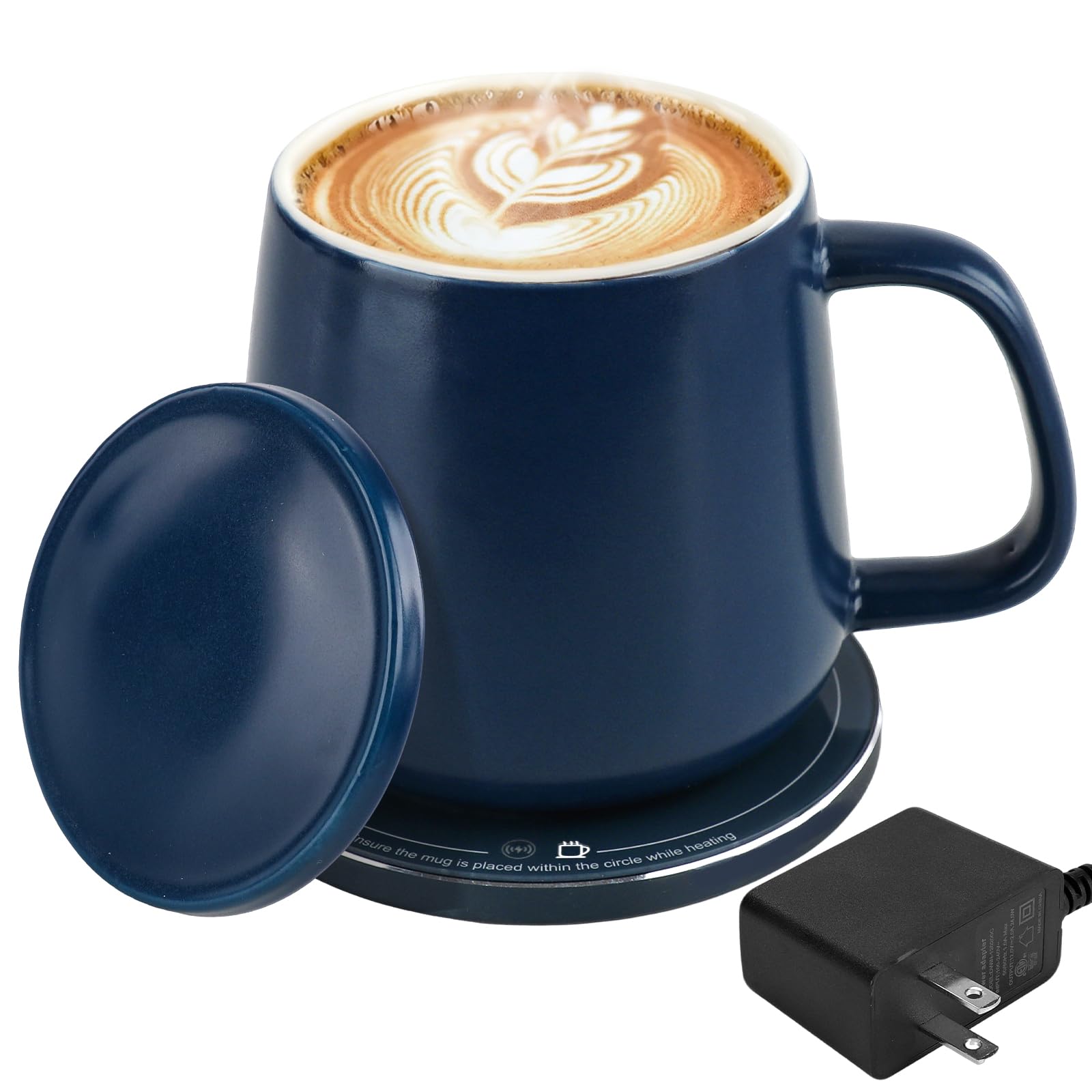 USBERG Smart-Warming Ceramic Mug keeps coffee near ideal temperature for hours