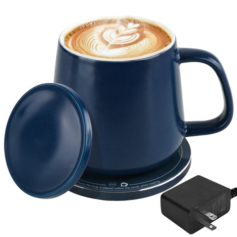 USBERG Smart-Warming Ceramic Mug keeps coffee near ideal temperature for hours