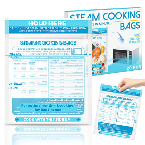 USEAMIE microwave steam bag with vegetables for quick, flavorful sides.