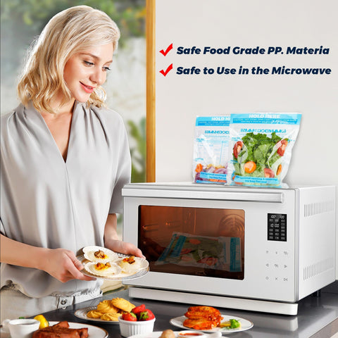 USEAMIE steam bags ready-to-serve dish after cooking demonstrates easy heat-and-serve meals.