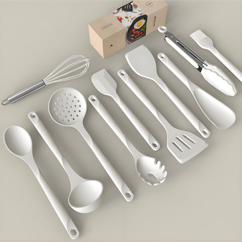 USECANO pasta fork with stainless core for sturdy, residue-free pasta serving.