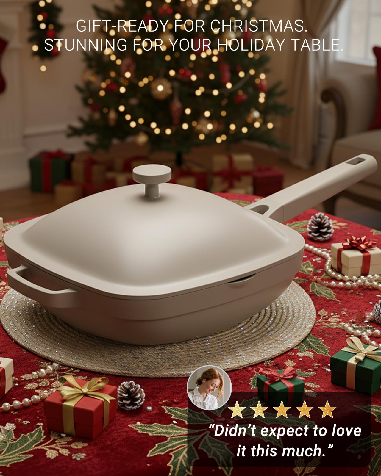 USELUCK ceramic nonstick surface PFAS-free coating for healthy cooking