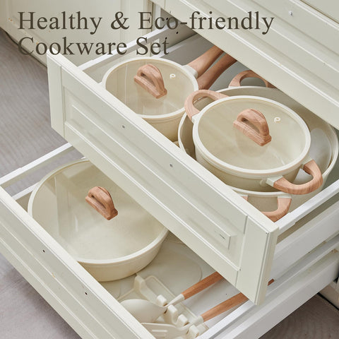 USELUCK pan protectors prevent scratches during stacking and storage.