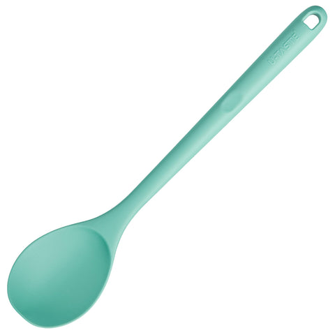 U-Taste 13.3-inch solid cooking spoon—heat-resistant silicone for high-temp stirring.