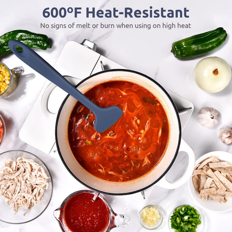 U-Taste 14in spatula wide-scoop ideal for batter and sauces.