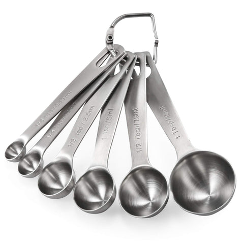 U-Taste 18/8 stainless steel spoons with etched readings for long-lasting accuracy.