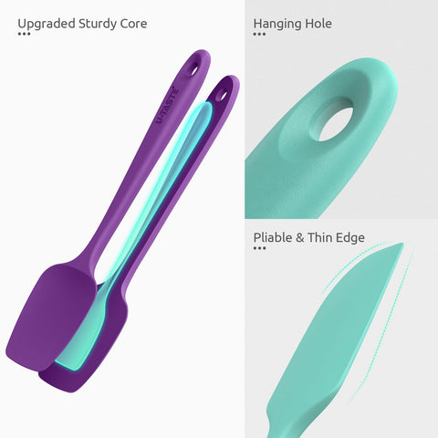 U-Taste advanced surface technology resists gunk, keeping utensils cleaner after washing.