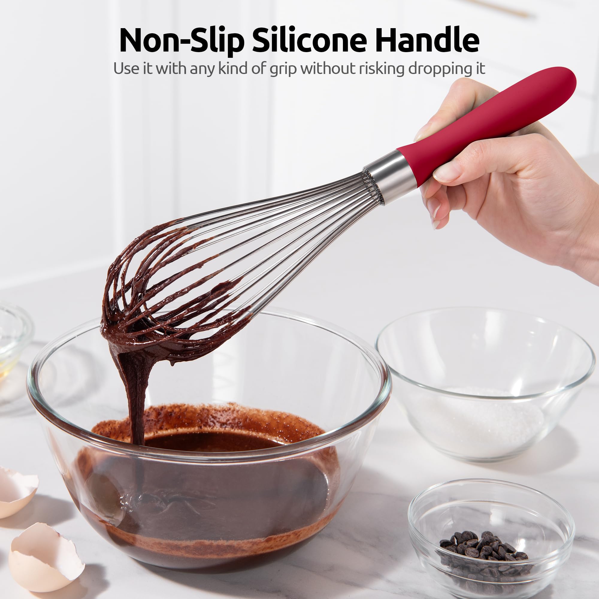 U-Taste rust-resistant wires stay durable through frequent use