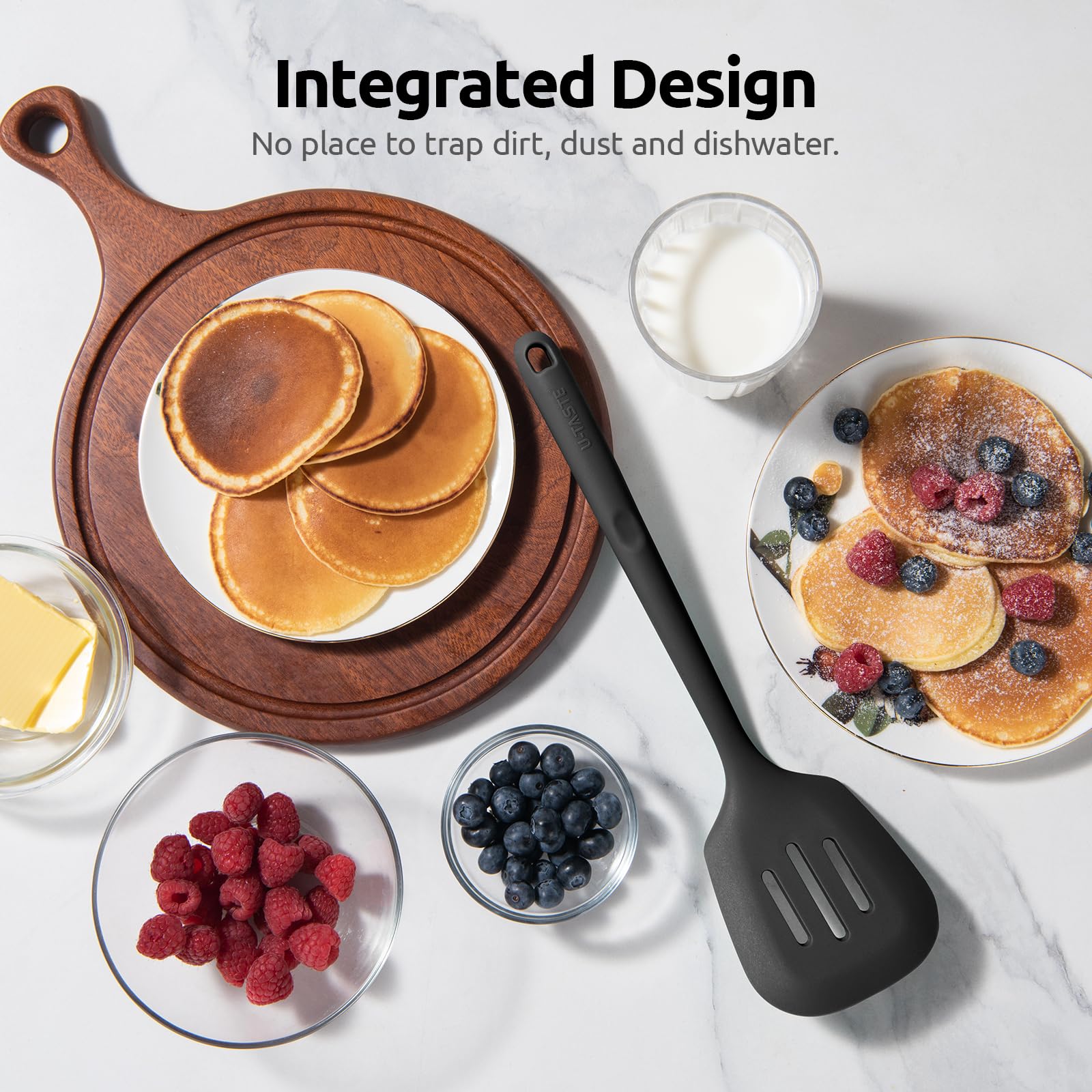 U-Taste 600℉ heat resistant spatula for everyday cooking.
