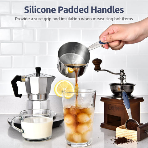 Dishwasher-safe U-Taste measuring set for quick cleanup.