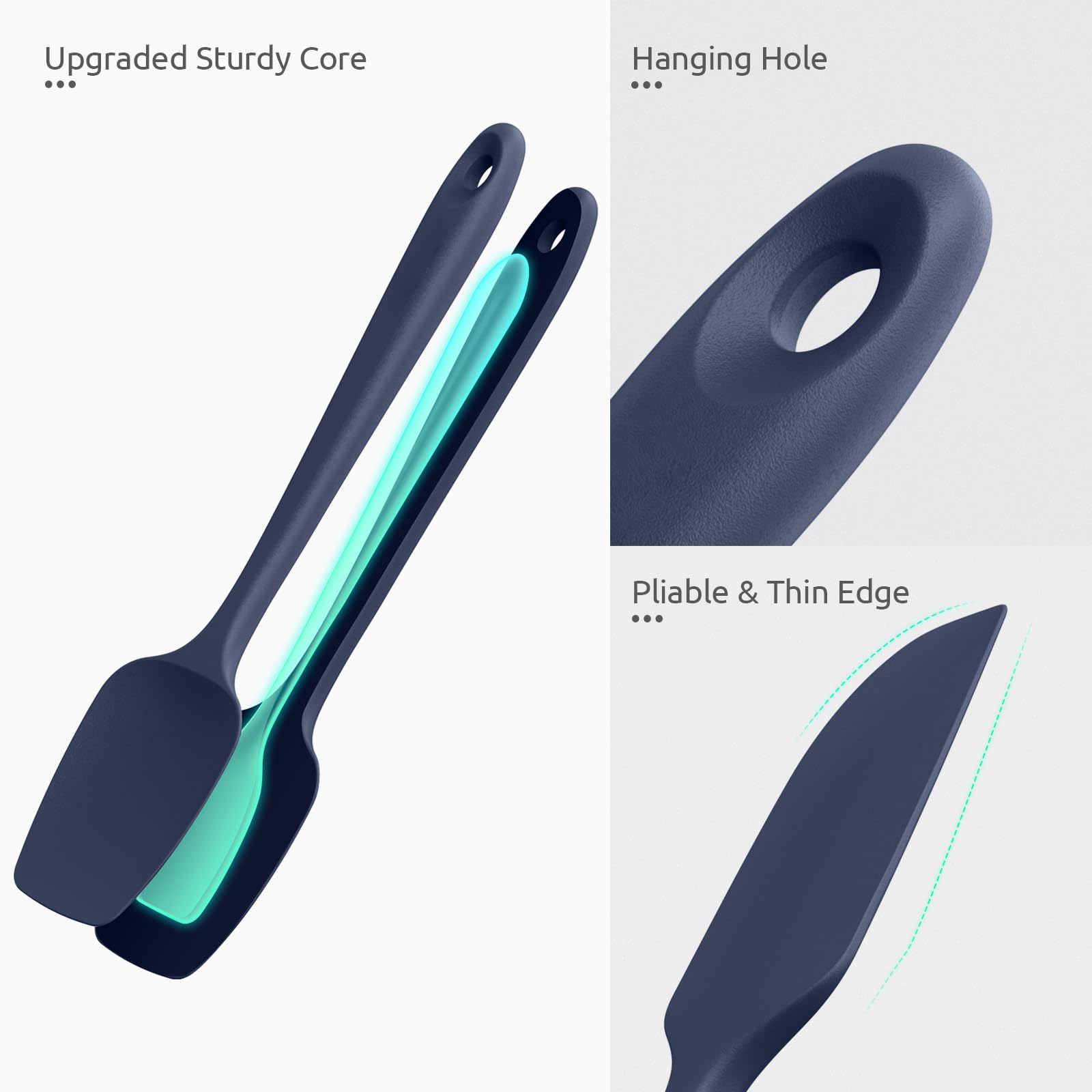 U-Taste dishwasher-safe spatulas for easy cleanup.