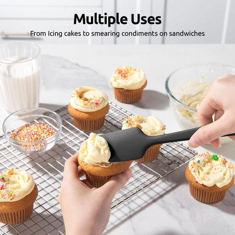U-Taste ergonomic rubberized handle offers confident grip
