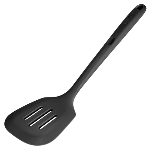 U-Taste heat-resistant slotted Turner, 13.6in, for safe flipping on nonstick cookware.